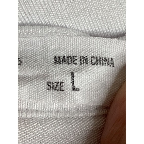 Members Mark Favorite Cross Front Tee, Women's L White Tee Shirt Soft, Lot of 2 - Picture 9 of 11